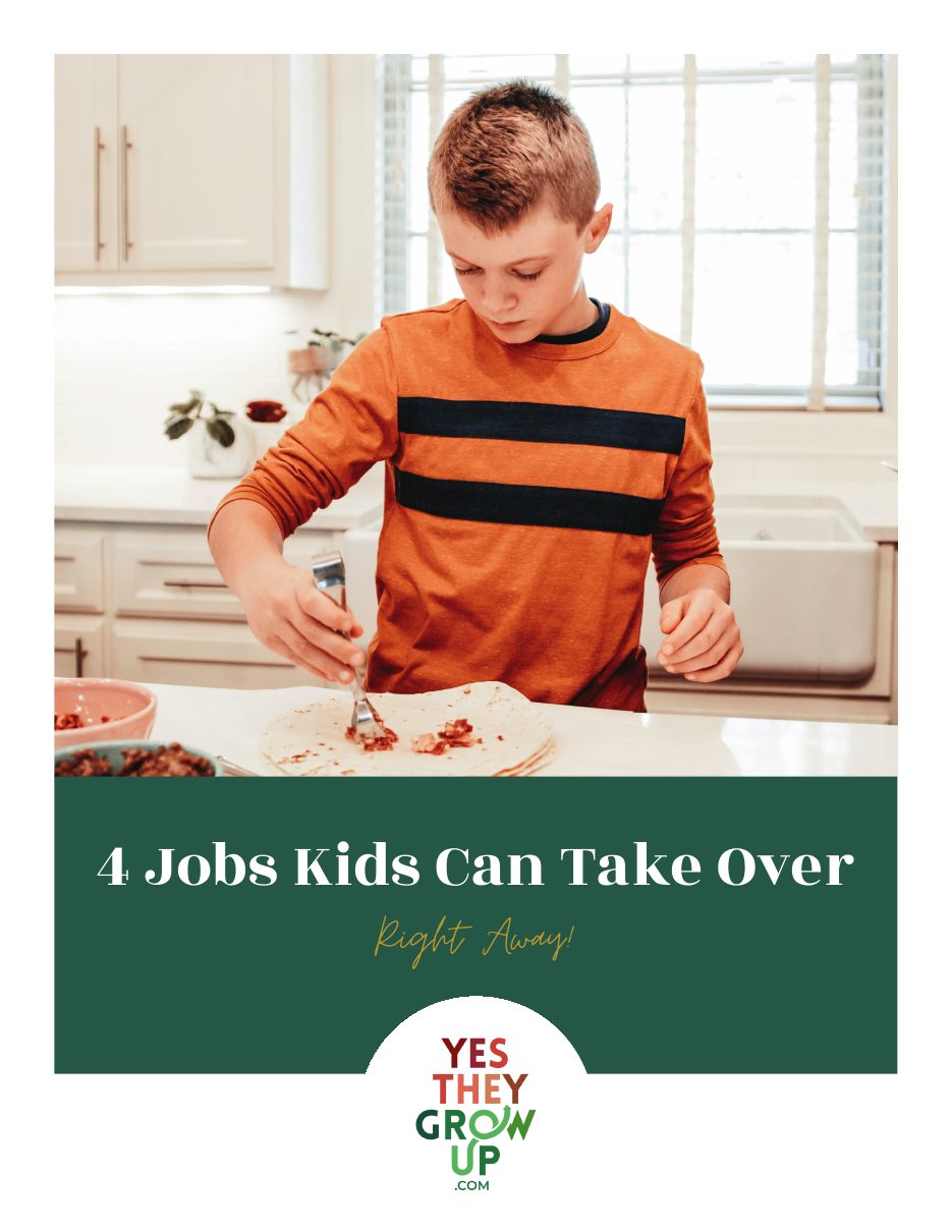 4 Jobs Kids Can Take Over Right Away