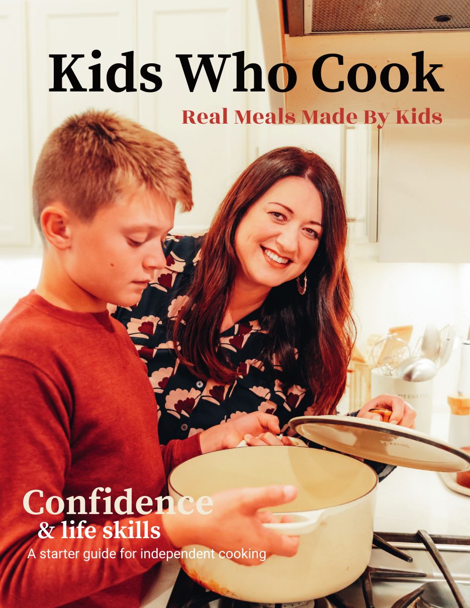 Kids Who Cook cookbook cover